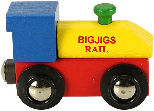 Bigjigs Lettertrein locomotief