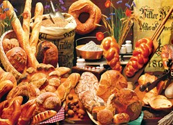 Eurographics legpuzzel Bread Table - 1000 stukjes karton puzzel