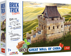 Brick Trick coffret de construction - Grande Muraille de Chine - jouet éducatif - 310 briques