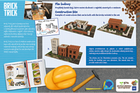 Brick Trick coffret de construction XL chantier - jouet créatif avec vraies briques-2