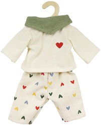 Heless vêtements de poupée pantalon et chemise Cœur Confetti 35-45cm poupée