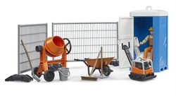 Bruder bouwset bworld - accessoires voor bouwplaats speelgoed