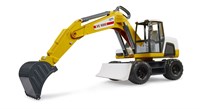 Bruder pelleteuse - véhicule de chantier jouet 03413 plastique-2