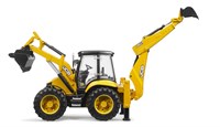 Bruder JCB 5CX eco tracteur avec chargeur arrière - jouet pelleteuse-2