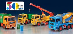 Bruder Bruder jubileum assortiment (4 modellen, speciale kleuren)