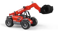 Bruder chargeur télescopique MLT633 véhicule jouet avec godet pince 43cm-2