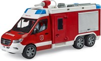 Bruder brandweerwagen Mercedes Benz Sprinter met licht en geluid speelgoedauto