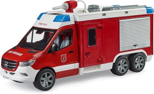 Bruder brandweerwagen Mercedes Benz Sprinter met licht en geluid speelgoedauto