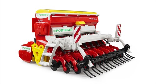 Bruder Pottinger Vitasem 302ADD semoir remorque tracteur jouet-2