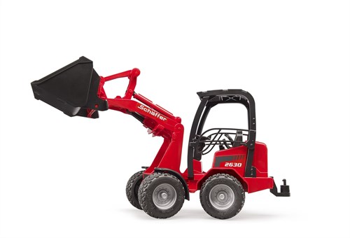 Bruder jouet chargeuse compacte Schaffer - véhicule de chantier plastique-2