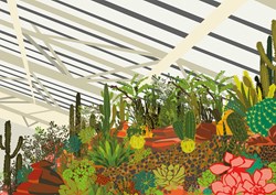 Gibsons puzzel Brutalist Conservatory - 500 stukjes architectuur