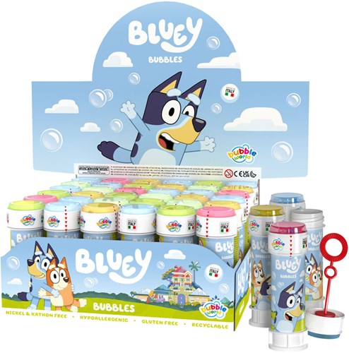 Bluey jouet à bulles 60ml - Bulles Disney pour enfants