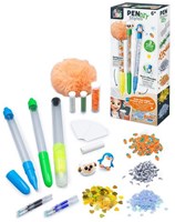 Buki balpen dieren DIY set - uitwisbare pennen knutselpakket