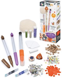 Buki balpen DIY uitwisbare inkt knutselset - Poop thema