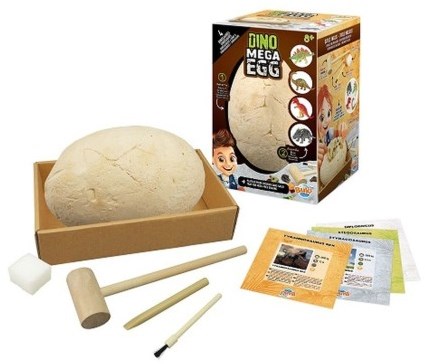 Buki dinosaurus speelgoed mega ei - 20 cm dino opgraven