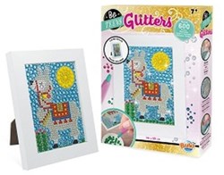 Buki glitter lama knutselset - creatieve steentjes mozaïek