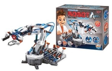 Buki bras hydraulique kit de construction - jouet éducatif bras robot