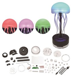 Buki kwallenlamp bouwset - kleurrijke lamp met bewegende tentakels