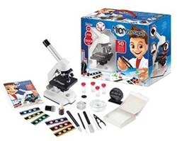 Buki microscope jouet set 50 expériences pour enfants
