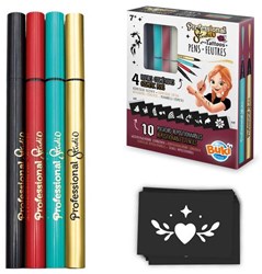 Buki professionele tattoo marker studio set - goudkleurig speelgoed