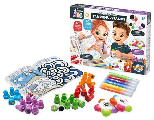 Buki stempelset creatief speelgoed voor kinderen - motoriek en plezier