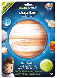 Buki sticker Jupiter - Glow in the dark planet voor kinderkamer