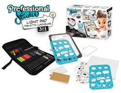 Buki tablette à dessin 3 en 1 - tablette lumineuse créative pour enfants