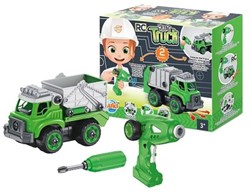 Buki camion poubelle RC jouet - véhicule télécommandé pour enfants