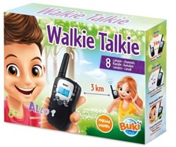 Buki walkie talkie speelgoed - 3 km bereik - led scherm