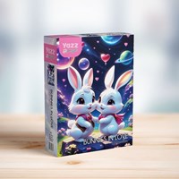Yazz puzzle Bunnies in Love - puzzle 1000 pièces-2