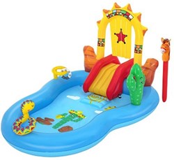 Bestway speelzwembad Wild West 264x188x140cm met glijbaan