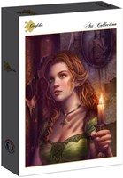 Grafika puzzle By the Light of a Candle - 2000 pièces fantasy-2