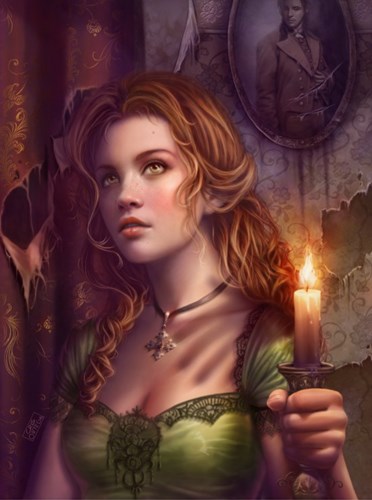 Grafika puzzle By the Light of a Candle - 2000 pièces fantasy