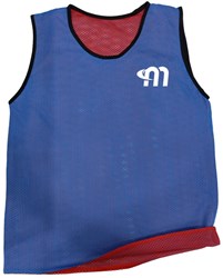 Megaform trainingshesje omkeerbaar polyester sportvest teamherkenning