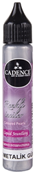 Cadence 3D verf speelgoed Colored Pearls Opaque 25 ml zilver decoratie