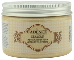 Cadence Diamond Relief Paste 150 ml peinture métallique Champagne