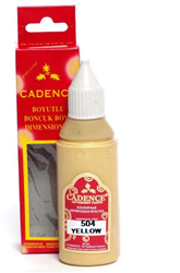 Cadence 3D verf speelgoed Dimensional Opaque 50 ml geel creatief