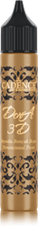 Cadence 3D Metallic Verf voor knutselen 25 ml Antique Gold