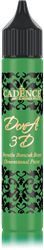 Cadence 3D Metallic Verf Groen - Creatieve knutselverf 25 ml