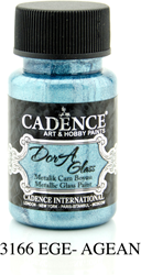 Cadence Cadence Dora Metallic Glas Verf 50 ml Agaen