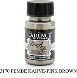 Cadence Cadence Dora Metallic Glas Verf 50 ml Rozebruin