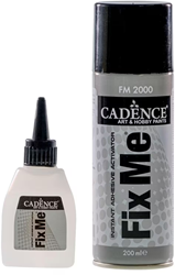 Cadence secondelijm set - krachtige lijm en activator 50-200 ml