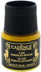 Cadence Cadence Glas- en Porseleinverf Opaque 45 ml Citroengeel
