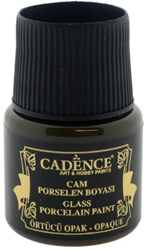 Cadence Cadence Glas- en Porseleinverf Opaque 45 ml Gebrand Omber
