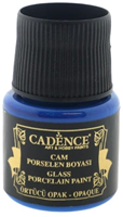 Cadence glasverf porseleinverf koningsblauw 45ml creatieve hobby
