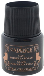 Cadence Cadence Glas- en Porseleinverf Vitrail 45 ml Bruin