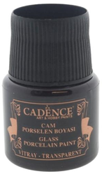 Cadence Cadence Glas- en Porseleinverf Vitrail 45 ml Rood