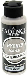 Cadence acrylverf Hybrid Mink 120ml - veelzijdige multisurface verf