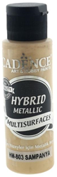 Cadence acrylverf metallic hybride 70 ml champagne - schilderen
