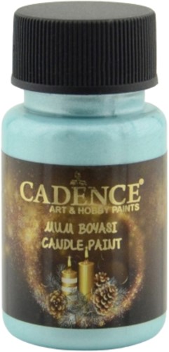 Cadence kaarsenverf mintgroen 50 ml - verf voor kaarsen decoratie